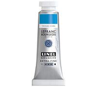 Lefranc Bourgeois Color Gouache, Tono Azul Azure, 14ml Tube - Gouachefarbe