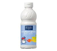 Lefranc & Bourgeois Educación, Pintura acrílica Glossy, 500 ml, Blanco