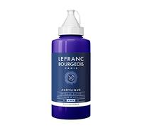 Lefranc Bourgeois fina aycrl Color, 750 ml botella, pigmentado, buena Deck Fuerza - Ultra Azul ultramar
