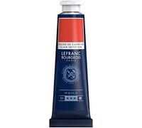 Lefranc & Bourgeois Fine Oil Pintura al Óleo, Rojo (Cadmium Red Light Hue), 40 ml