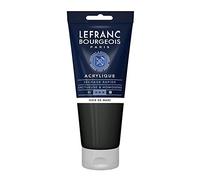 Lefranc Bourgeois Fine, Pintura acrílica, Negro de Marte, 200 ml, 200