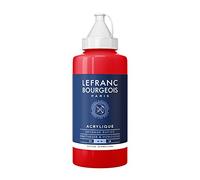 Lefranc & Bourgeois Fine Pintura Acrilica, Rojo (Vermilion Red), 750 ml