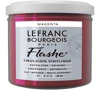Lefranc Bourgeois Flashe-Acrylfarbe acrílica, Pintura vinílica, Magenta, 125ml Tube - Vinylfarbe