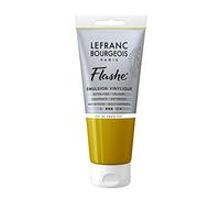 Lefranc Bourgeois Flashe Pintura acrílica, Color Verde Estructurado, 80ml Tube - Vinylfarbe