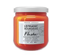 Lefranc Bourgeois Flashe Pintura acrílica, Naranja Brillante, 400 ml Topf