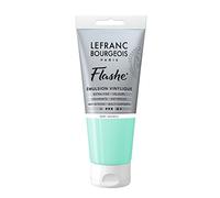 Lefranc Bourgeois Flashe Pintura acrílica, Verde Fuente, 80ml Tube - Vinylfarbe