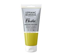 Lefranc Bourgeois Flashe Pintura acrílica, Verde Iridiscente, 80ml Tube - Vinylfarbe