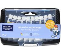Lefranc Bourgeois Juego de Gouache en Tubos, Goauche, Multicolor, 10 ml (Paquete de 10), 100