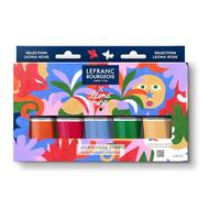 Lefranc Bourgeois LB ACRILICO FINE SET LEONA ROSE 5x80ml