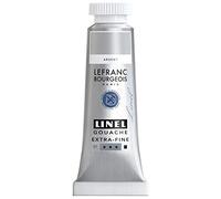 Lefranc Bourgeois Linel Gouache Extra-Fine Color, Plata, 14ml Tube - Gouachefarbe