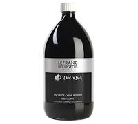 Lefranc Bourgeois NAN-KING - Tinta Para Dibujo Y Caligrafía, 1000 Ml, Negro