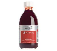 Lefranc Bourgeois NAN-KING - Tinta Para Dibujo Y Caligrafía, 250 ml, Bermellón
