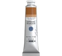 Lefranc Bourgeois Óleo Extra Fino 40ml - Tubo de pintura, Tierra de Siena Natural