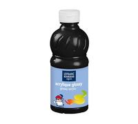 Lefranc Bourgeois- Pintura acrílica, Color Negro, 250 ml (Paquete de 1) (L&B 807541)