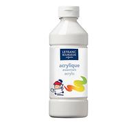 Lefranc Bourgeois - Pintura acrílica líquida, 500 ml, Color Blanco