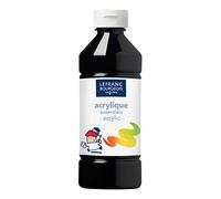 Lefranc & Bourgeois - Pintura acrílica líquida, 500 ml, color negro