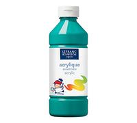 Lefranc Bourgeois- Pintura Acrílica Líquida, Color Verde Oscuro, 500 ml (Colart 188534)