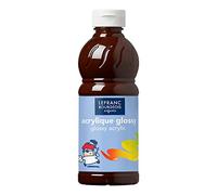 Lefranc Bourgeois Pintura acrílica para niños, Chocolate Caliente, 500ML, 500