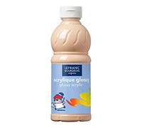 Lefranc Bourgeois Pintura acrílica para niños, Melocoton Claro, 500 ML, 500