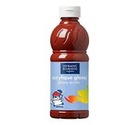 Lefranc Bourgeois Pintura acrílica para niños, Tierra de Siena Tostada, 500 ML, 500