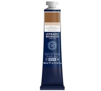 Lefranc Bourgeois 301843 Pintura al óleo fina de calidad, resistente a la luz y de consistencia uniforme, tubo de 200 ml, ideal para lienzos y tableros de pintura, La naturaleza de Siena