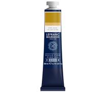 Lefranc Bourgeois 301842 Pintura al óleo fina de calidad, resistente a la luz y de consistencia uniforme, tubo de 200 ml, ideal para lienzos y tableros de pintura, Amarillo ocre