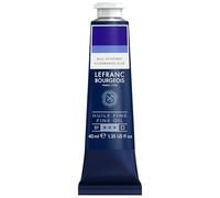 Lefranc Bourgeois - Pintura al óleo fina de calidad, resistente a la luz y de consistencia uniforme, tubo de 40 ml, ideal para lienzos y tableros de pintura, Azul Ultramar