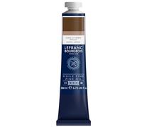 Lefranc Bourgeois - Pintura al óleo fina de calidad, resistente a la luz y de consistencia uniforme, tubo de 200 ml, ideal para lienzos y tableros de pintura, Tierra De Sombra Tostada