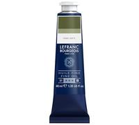 Lefranc Bourgeois 301781 Pintura al óleo fina de calidad, resistente a la luz y de consistencia uniforme, tubo de 40 ml, ideal para lienzos y tableros de pintura, Mundo Verde
