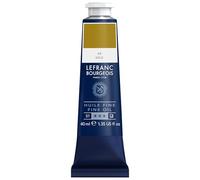 Lefranc Bourgeois - Pintura al óleo fina de calidad, resistente a la luz y de consistencia uniforme, tubo de 40 ml, ideal para lienzos y tableros de pintura, Oro
