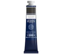 Lefranc Bourgeois - Pintura al óleo fina de calidad, resistente a la luz y de consistencia uniforme, tubo de 200 ml, ideal para lienzos y tableros de pintura, Negro De Marte