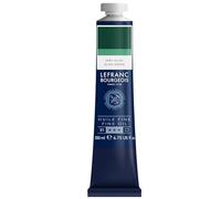 Lefranc Bourgeois - Pintura al óleo fina de calidad, resistente a la luz y de consistencia uniforme, tubo de 200 ml, ideal para lienzos y tableros de pintura, Verde Oliva