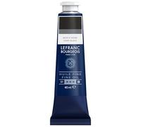 Lefranc Bourgeois - Pintura al óleo fina de calidad, resistente a la luz y de consistencia uniforme, tubo de 40 ml, ideal para lienzos y tableros de pintura, Negro De Marfil