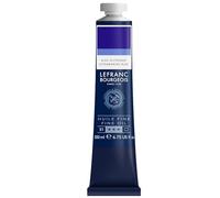 Lefranc Bourgeois 301822 Pintura al óleo fina de calidad, resistente a la luz y de consistencia uniforme, tubo de 200 ml, ideal para lienzos y tableros de pintura, Azul ultramarino