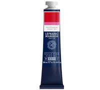 Lefranc Bourgeois 301816 Pintura al óleo fina de calidad, resistente a la luz y de consistencia uniforme, tubo de 200 ml, ideal para lienzos y tableros de pintura, rojo primario