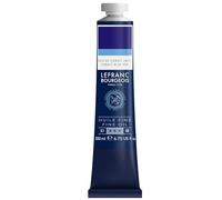 Lefranc Bourgeois - Pintura al óleo fina de calidad, resistente a la luz y de consistencia uniforme, tubo de 200 ml, ideal para lienzos y tableros de pintura, Tono De Azul Cobalto