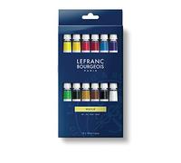 Lefranc Bourgeois Set oleo Fine 12x10ml, Multicolor, 10ml, 120