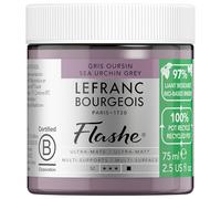 Lefranc Bourgeois Vinílico Extra-Fino Flashe Bio - Bote plástico reciclado 75ml, Gris Erizo de Mar