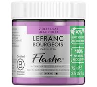 Lefranc Bourgeois Vinílico Extra-Fino Flashe Bio - Bote plástico reciclado 75ml, Violeta Lila