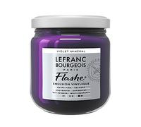 Lefranc Bourgeois vinilo Pintura Acrílica, extra fina color de vinilo para artistas, Mineralviolett, 400ml Topf - Vinylfarbe