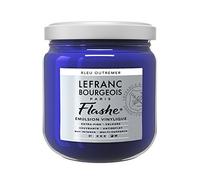 Lefranc Bourgeois vinilo Pintura Acrílica, extra fina color de vinilo para artistas, Ultramarinblau, 400ml Topf - Vinylfarbe