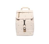 Lefrik Kaut Mochila Mini Perfecta para el Día a Día Tejido 100% Reciclado 30x22x13 cm 340gr Ecru Dots