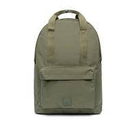 Lefrik - Mochila Capsule con Bolsillo Frontal Compacta y Práctica - Tejido 100% Reciclado - Eco Friendly (Olive)