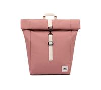 Lefrik - Mochila Casual Roll Mini - Mayor Comodidad - 2 Posiciones, 2 Tamaños Diferentes - Repelente al Agua - Tejido 100% Reciclado - Eco Friendly - Para Portatil de 13 Pulgadas - Color Dust Pink