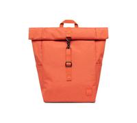 Lefrik - Mochila Casual Roll Mini - Mayor Comodidad - 2 Posiciones, 2 Tamaños Diferentes - Tejido 100% Reciclado - Eco Friendly - Para Portatil de 13 Pulgadas (Orange)