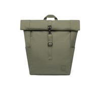 Lefrik - Mochila Casual Roll Mini - Mayor Comodidad - 2 Posiciones, 2 Tamaños Diferentes - Tejido 100% Reciclado - Eco Friendly - Para Portatil de 13 Pulgadas (Olive)