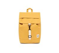 Lefrik - Mochila Kaut Mini - Perfecta para el día a día - Tejido 100% Reciclado - 30x22x13 cm- 340gr (Mustard)