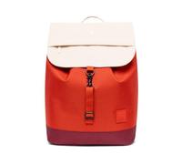 Lefrik - Mochila Scout - Backpack Mochila Portátil 14 pulgadas Solapa Superior - Tejido 100% Reciclado - 40x30x16 cm - Capacidad: 19,2 L - 500gr (Cherry Block)