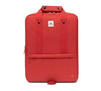 Lefrik - Mochila Smart Daily - Equilibrio entre Funcionalidad y Moda - Tejido 100% Reciclado - Eco Friendly (Red)