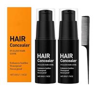 Lefron Correctores de cabello, Lefron Magic Hair Concealer 2.0, crema corrector de cabello instantánea, impermeable para una cobertura duradera, cubre instantáneamente raíces grises (2 unidades)